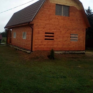 Дом-Баня из бруса готовые срубы с установкой-10 дней Бешенковичи