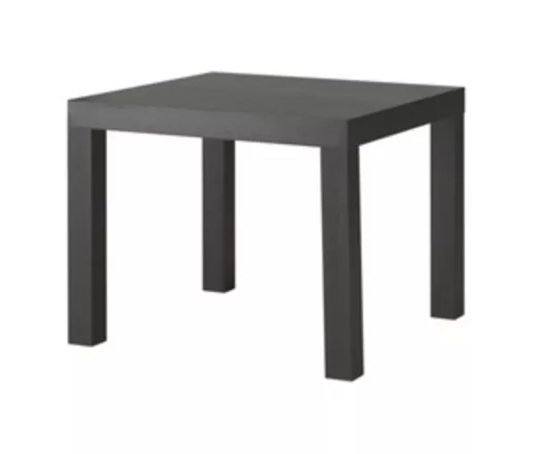 Придиванный столик  черно-коричневый