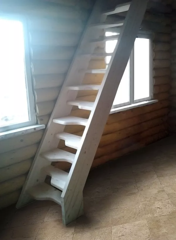 Изготовление лестниц из массива дерева на заказ 5